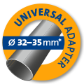Univerzálny adaptér Ø 32–35 mm